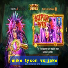 mike tyson vs jake paul assistir online